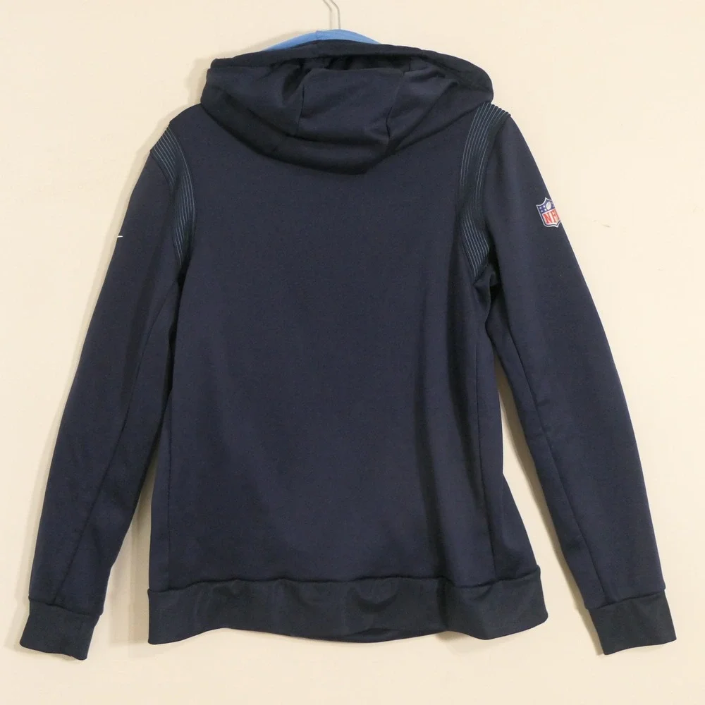 Nike Mens Tennessee Titans NFL Hoodie L Navy DC5183-419 Dri-FIT Football Sporty